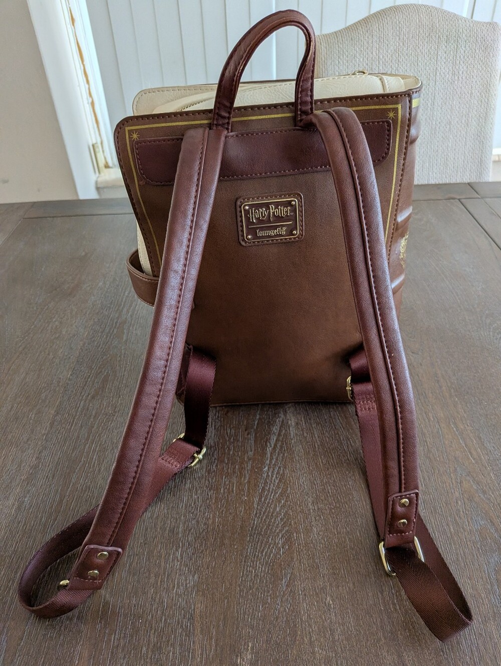 Loungefly Harry Potter Hogwarts Book Mini Backpack - Picture 4 of 7